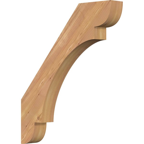 Ekena Millwork 3 1/2"W x 24"D x 28"H Olympic Smooth Knee Brace, Western Red Cedar BRC04X24X28OLY00SWR - main